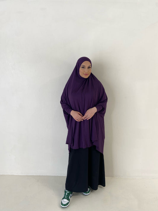Dark Purple Jilbab