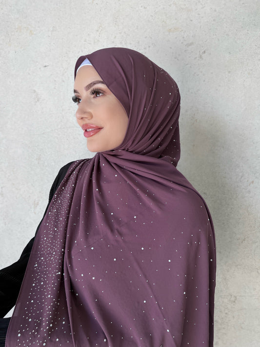 PRINCESS Dusty Purple Hijab
